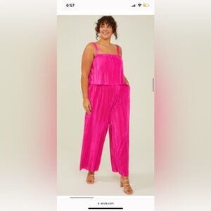 Women’s Hot Pink Melody Jumpsuit